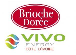 Ansamble Côte d’Ivoire : Bientôt trois points de vente brioche dorée à Abidjan en partenariat avec VIVO Energy