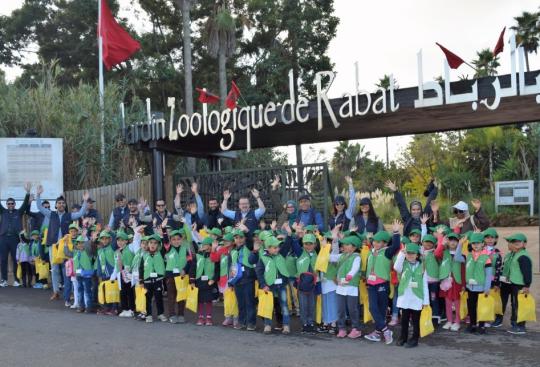 Sortie au zoo de Rabat au profit des élèves de l’école Matar Nouaceur